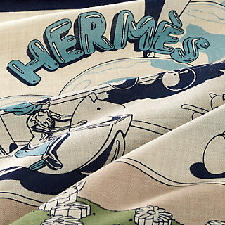 Hermès Locomotion shawl 140 | Hermès Mainland China